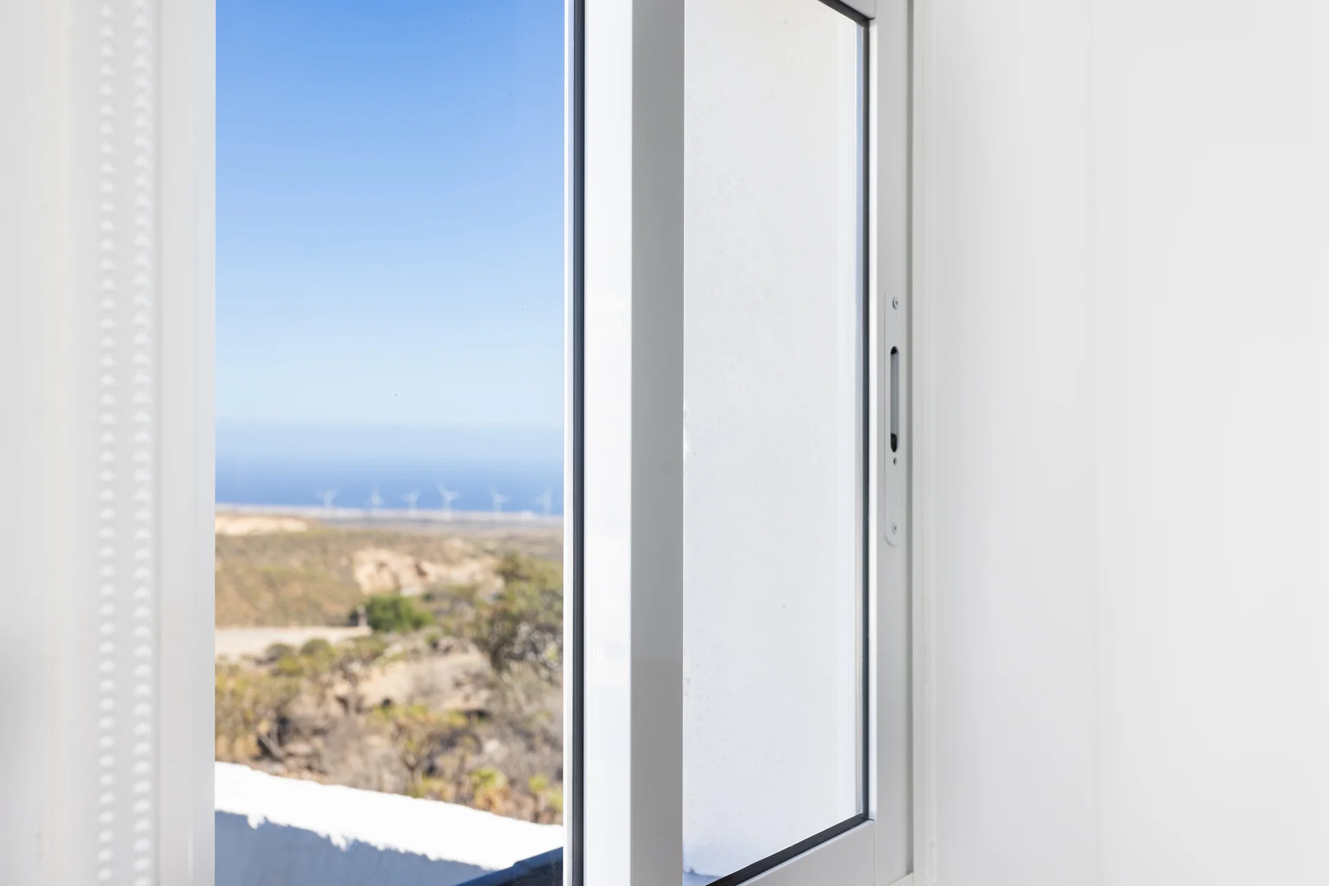 Vista de la ventana del estudio